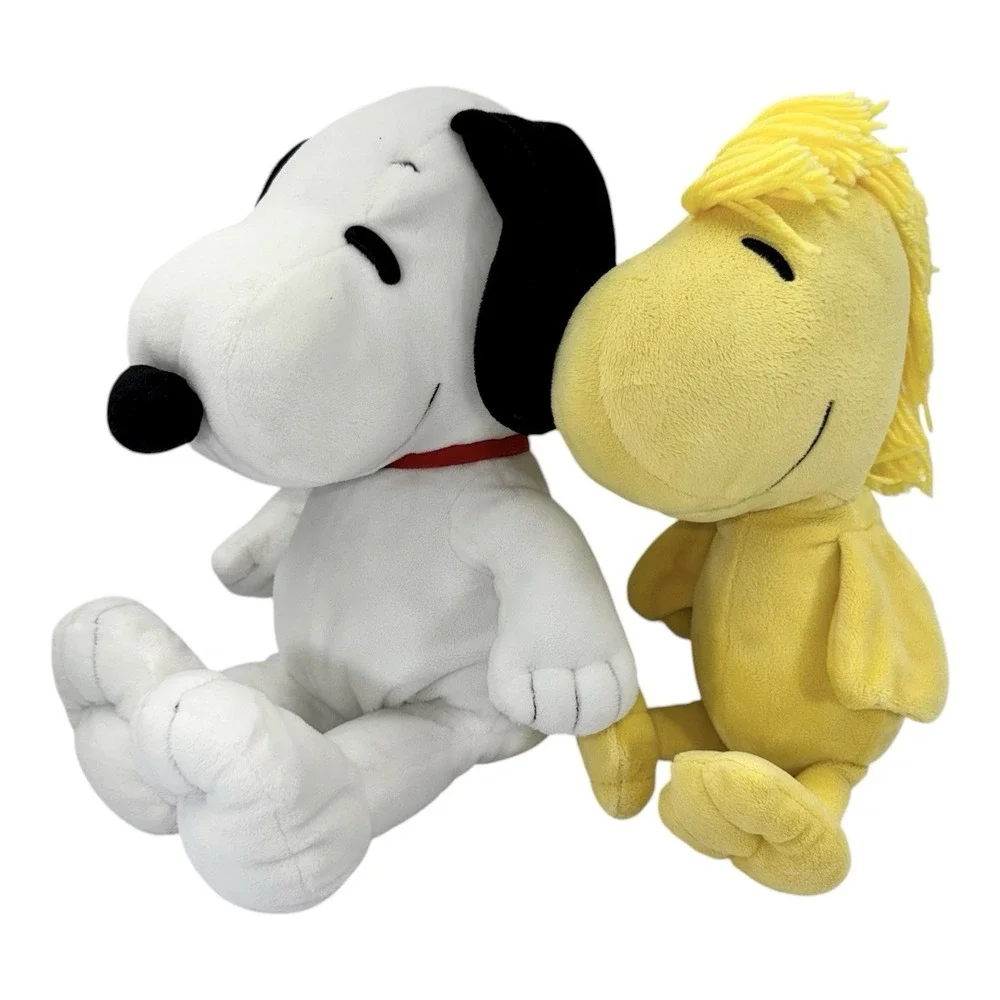 Kohl's Care Peanuts Snoopy And Woodstock Plush 14-15 in - Picture 3 of 13